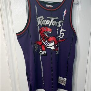 Mitchell & Ness Purple Raptors Jersey